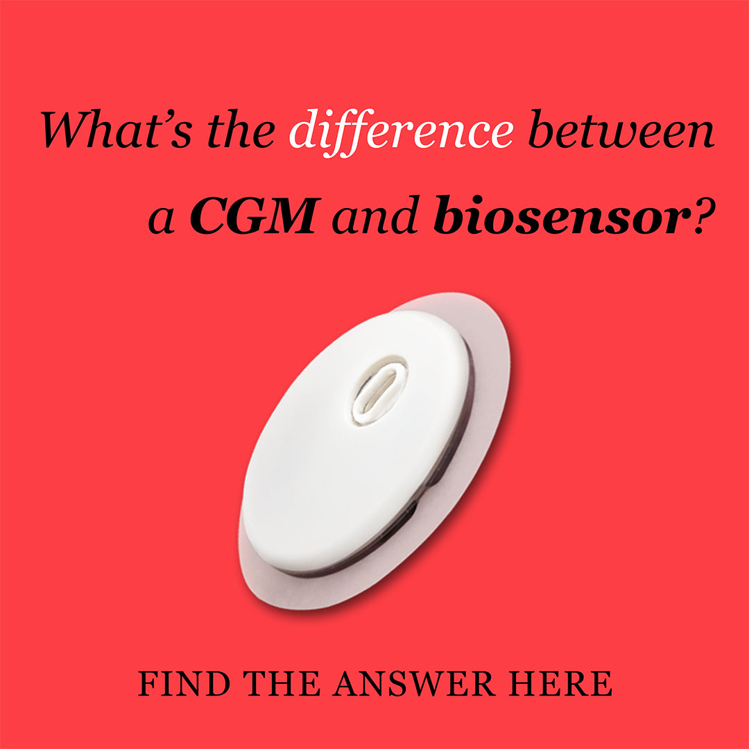 What's the difference between a biosensor and CGM?