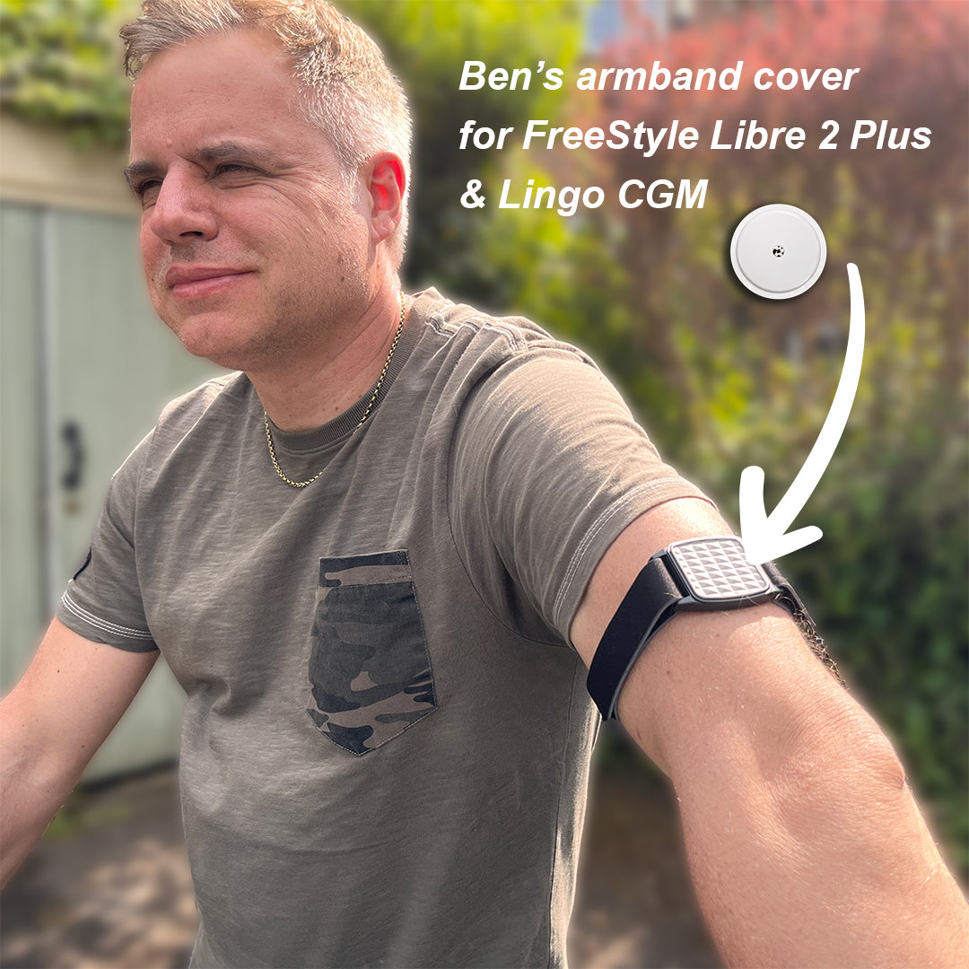 Libreband armband with pewter pyramids design shown on model's upper arm. LML4634, LML2906, LML2616, LML2623.